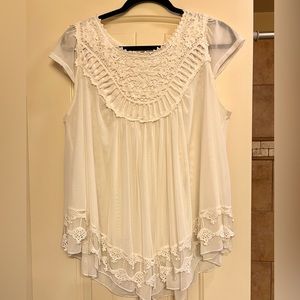 White Lace Top